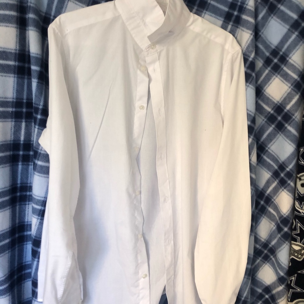 Large white H&M dress shirt